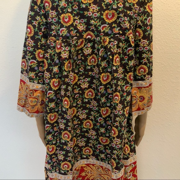 Vintage Models Coat Paisley House Dress - Picture 9 of 13